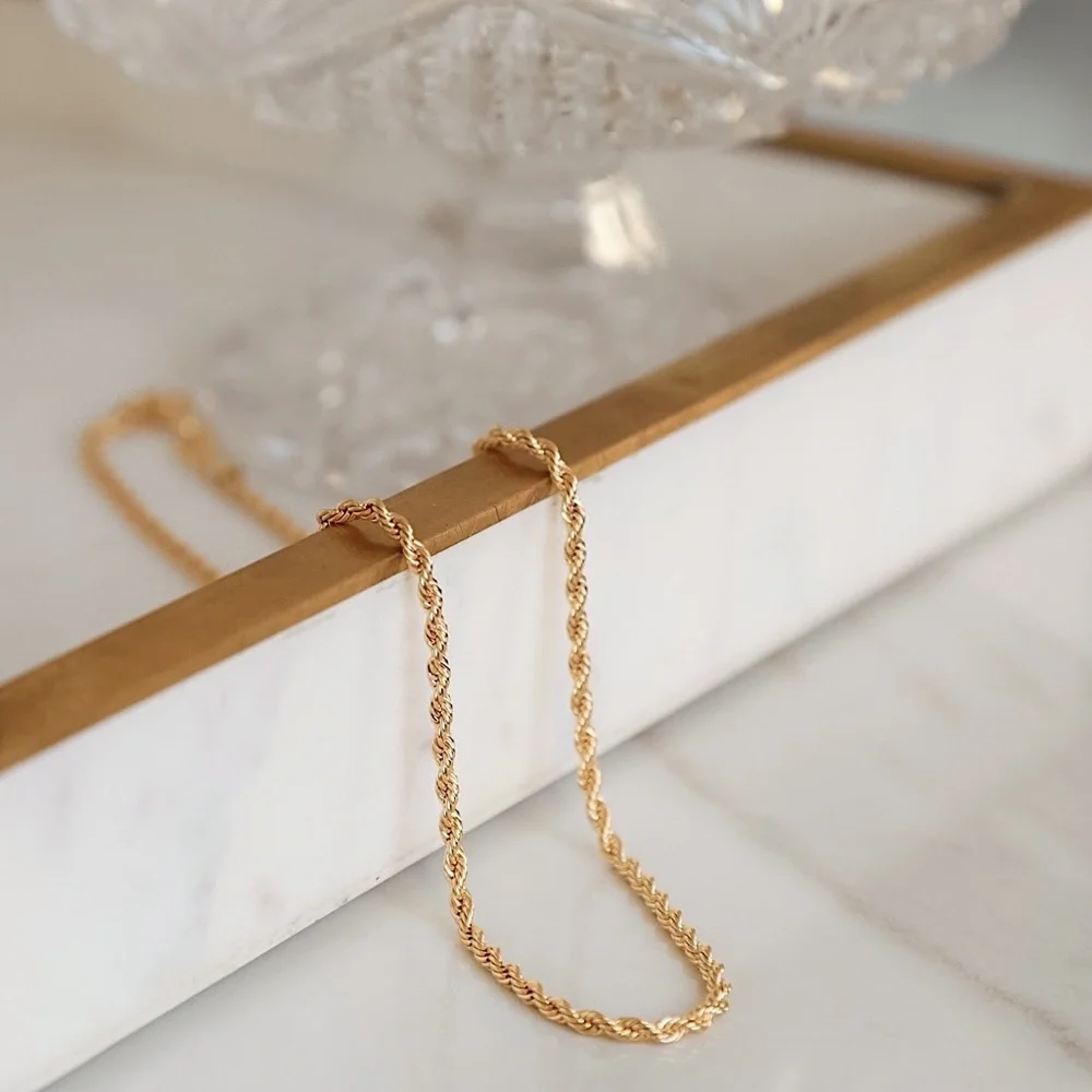 Hamptons Rope Chain | 18k Gold Filled - Picture 8 of 8